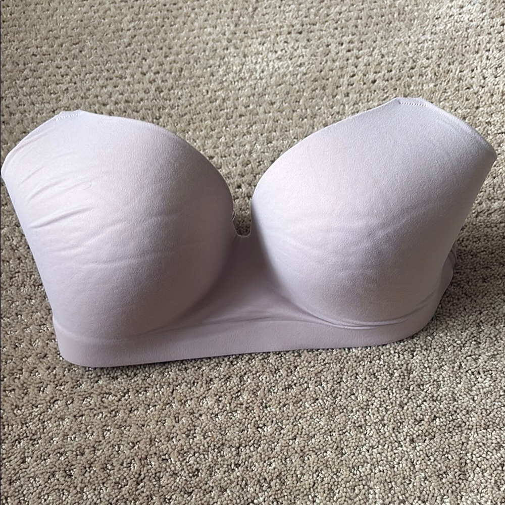 Soma Enbliss 38D- Strapless Everyday Smooth Light Pink T-Shirt Bra